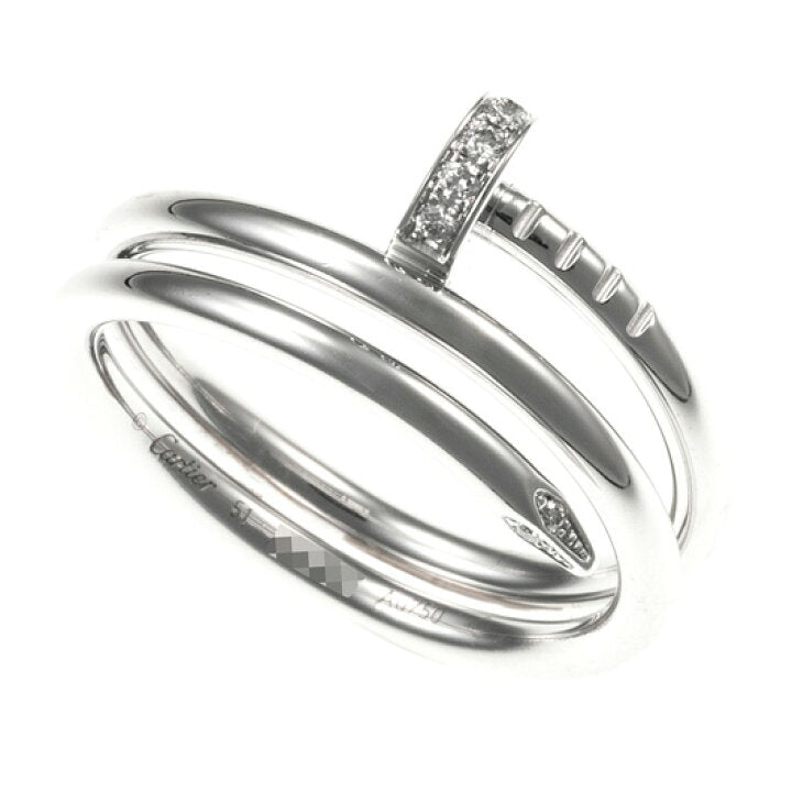 Cartier Diamond Juste Un Clou Nail Ring Size 51