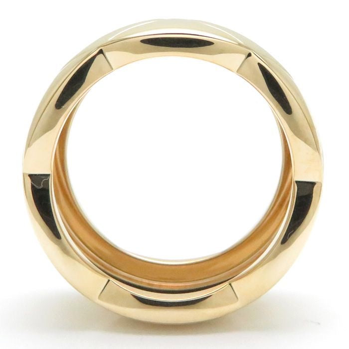 CHANEL Matelasse CoCo Crush Quilted 18KT Yellow Gold Ring 7.5