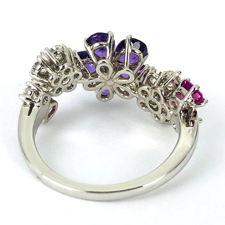 Van Cleef & Arpels Folie de Pres Diamond Sapphire High Jewelry Ring