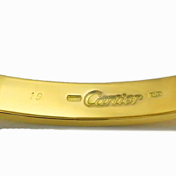 Cartier 18KT Yellow Gold Love Bracelet Size 19