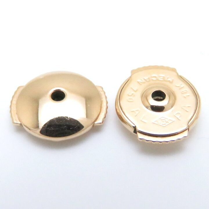 Cartier Double C de Cartier Logo Diamond Rose Gold Dangle Earrings