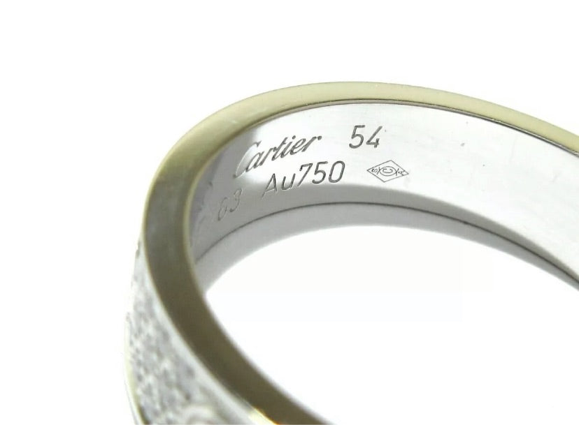 Cartier Diamond-Paved 18KT White Gold Wedding Love Ring