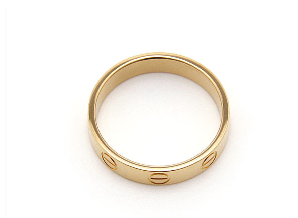Cartier Mini Wedding Love Ring 18KT Yellow Gold #51