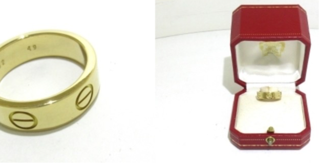 Cartier 18KT Yellow Gold Love Ring Size 49/ US 5
