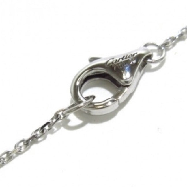 Cartier Caresse de Orchidees 18KT White Gold Necklce