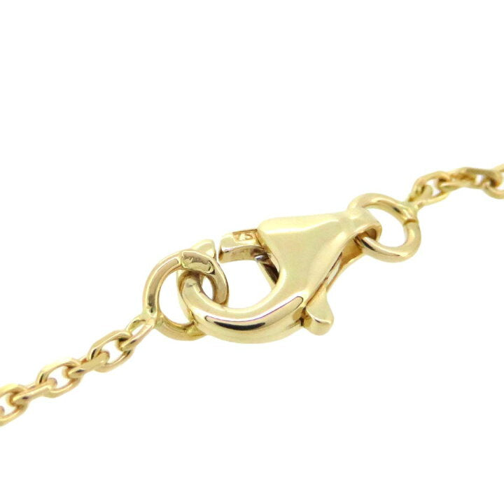 Van Cleef & Arpels Vintage Alhambra Mother of Pearl Yellow Gold Necklace