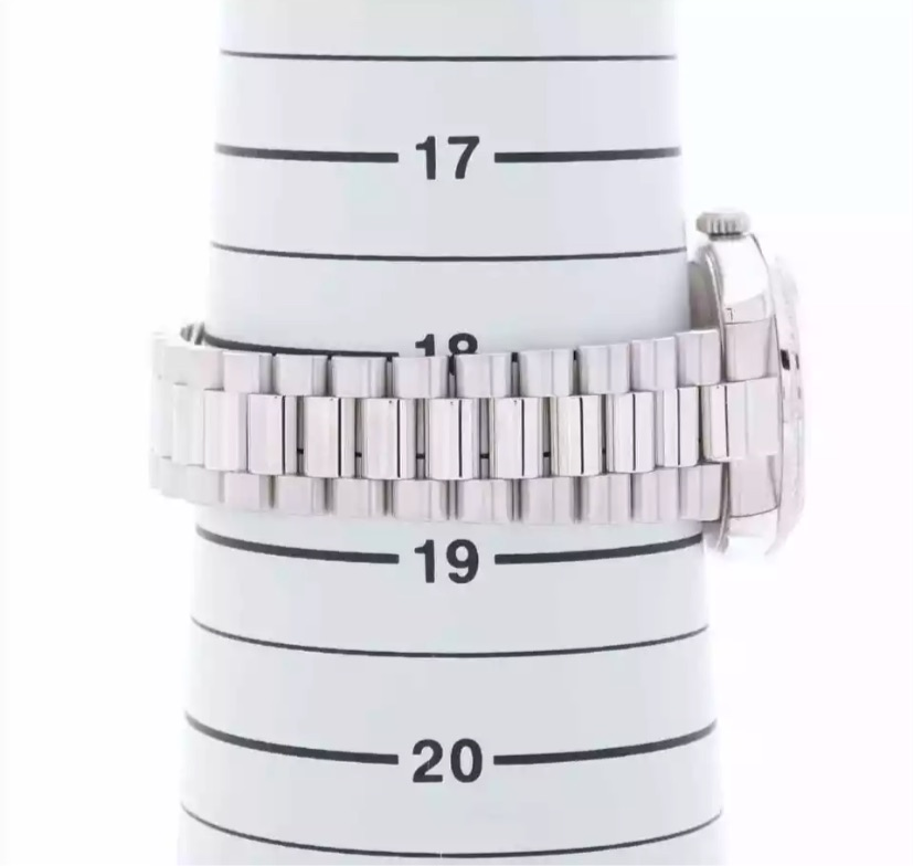 Rolex Ice Blue Diamond Dial Platinum Pt950 36mm Men’s Watch