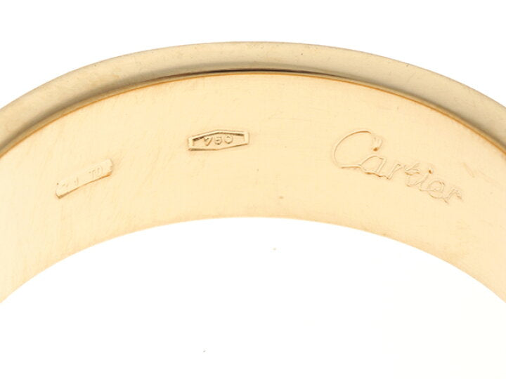 Cartier 18Kt Yellow Gold Love Ring Size 53