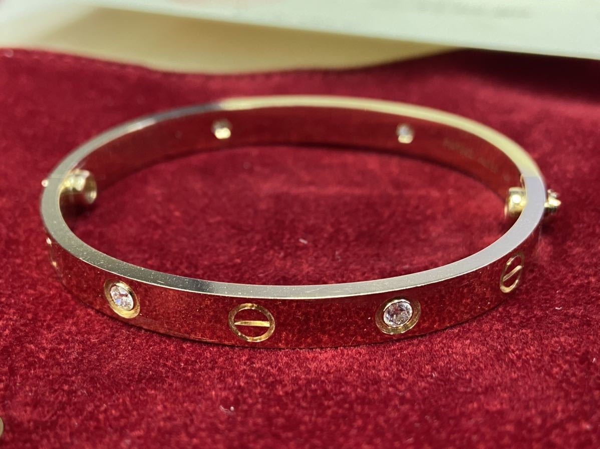 Cartier Love Bracelet Diamond 18KT Pink Gold #16