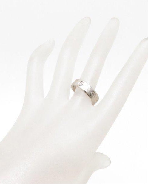 Cartier Love Ring 18KT White Gold #56/ US 7.5