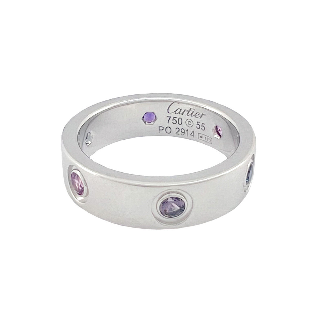 Cartier Multi-Color Gemstones Rainbow Ring