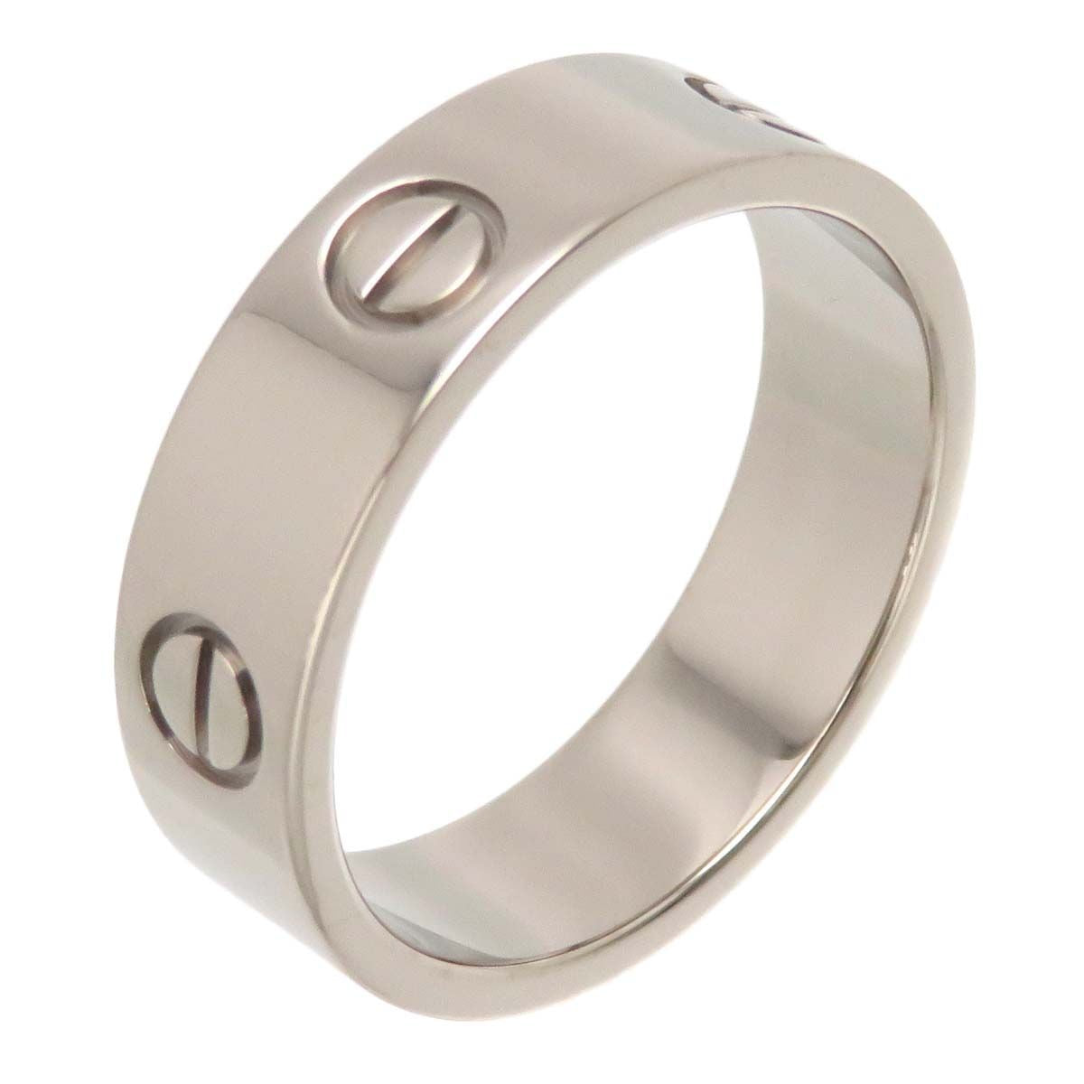 Cartier Love Ring 18KT White Gold #60/ US 9