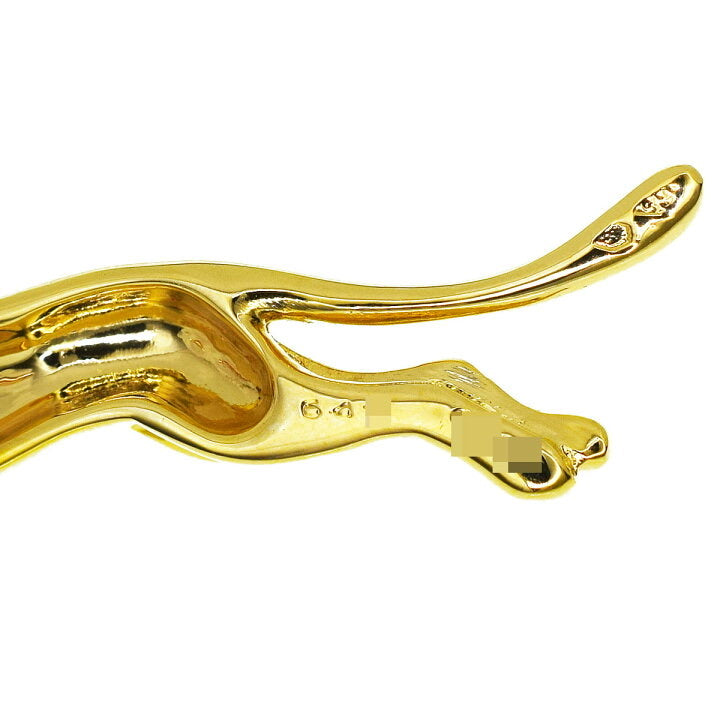 Cartier Panthere Emerald Onyx 18KT Yellow Gold Brooch/ Pin