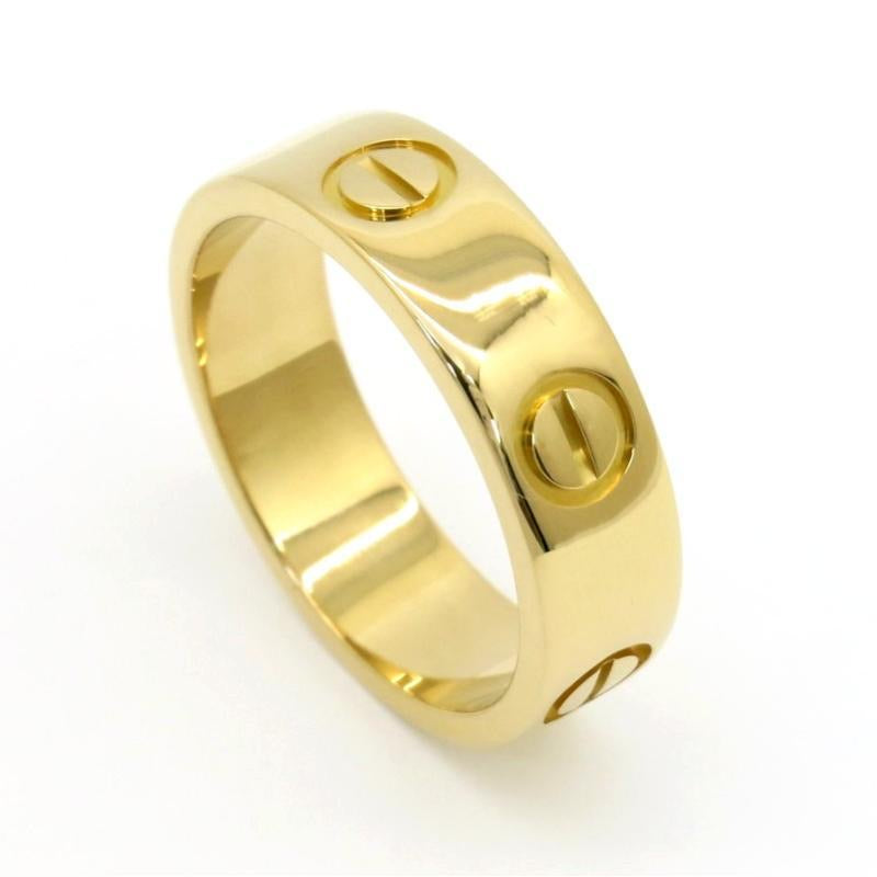 Cartier 18KT Yellow Gold Love Ring #51