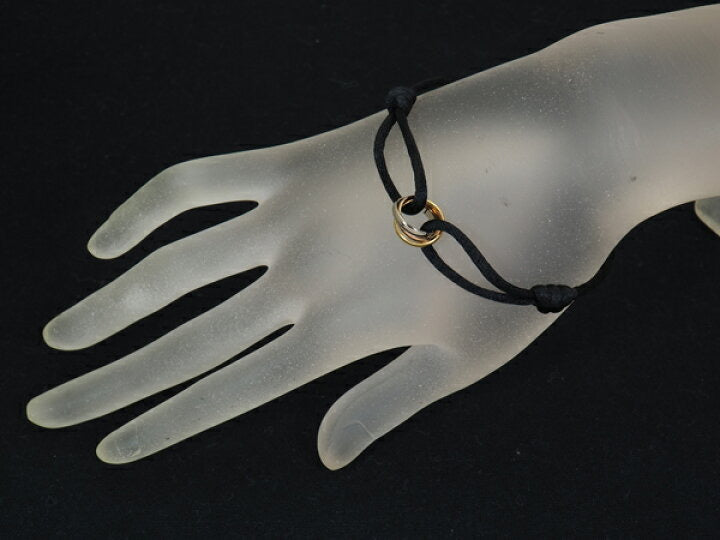 Reserved_ Cartier 18KT Trinity Gold Cord Bracelet