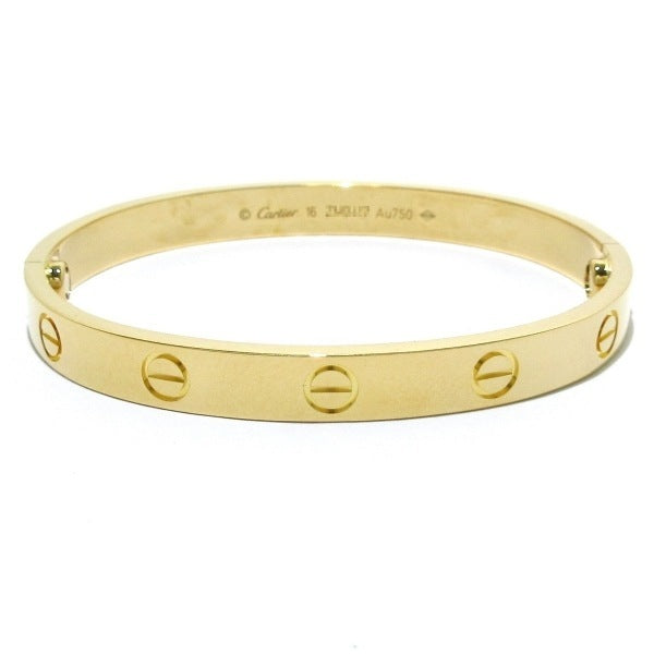 Cartier 18KT Yellow Gold Love Bracelet Size 16