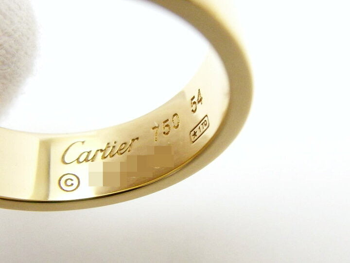 Cartier 18KT Yellow Gold Love Ring #54 / US 6.75