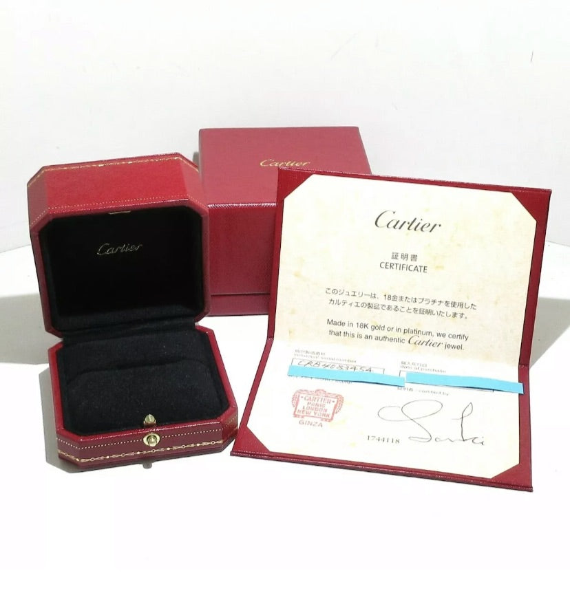 Cartier Diamond-Paved 18KT White Gold Wedding Love Ring