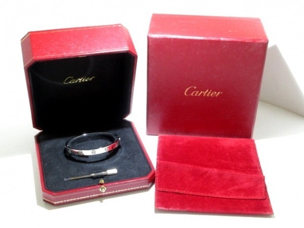 Cartier 18KT White Gold Love Bracelet #17