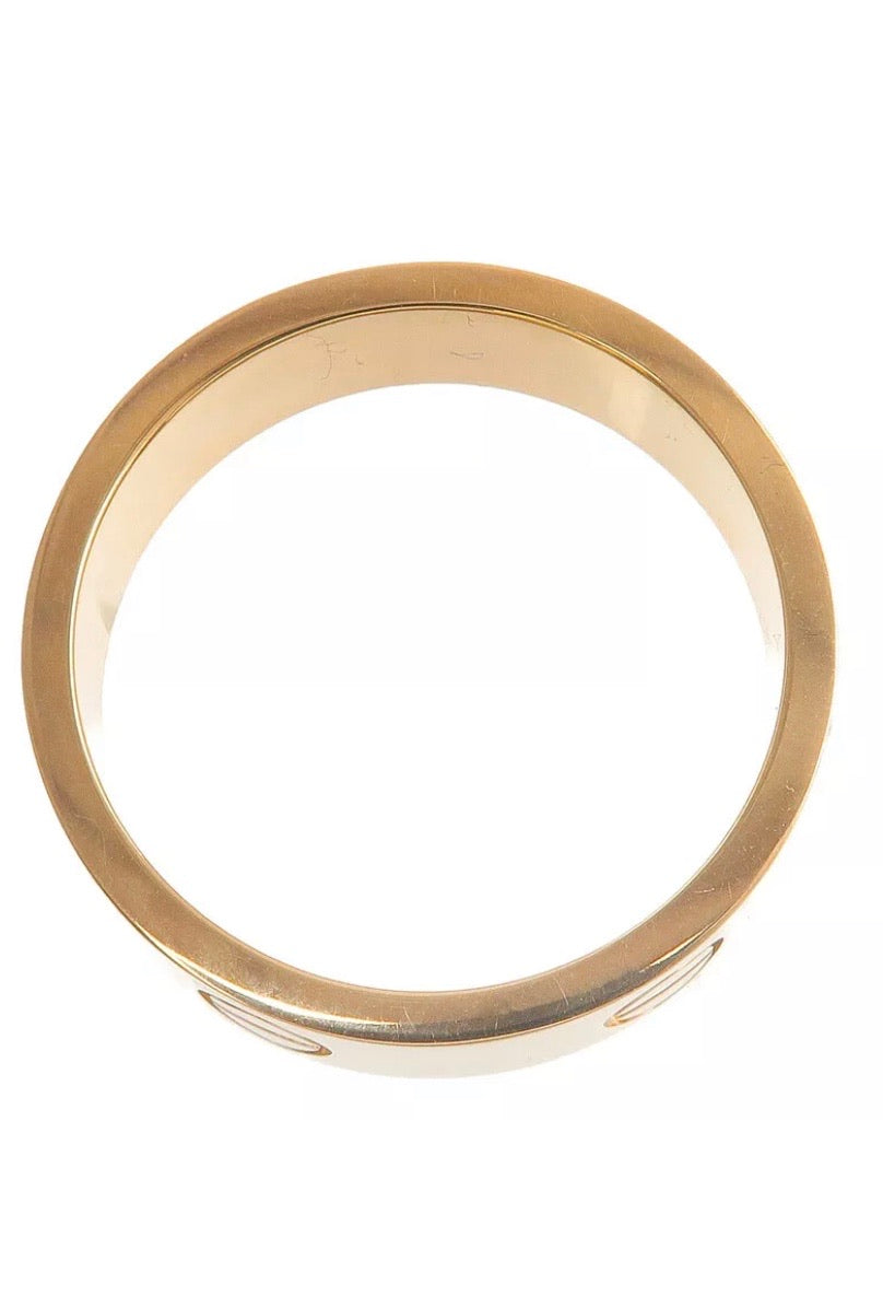 Cartier 18KT Yellow Gold Full Love Ring #60 / US 9