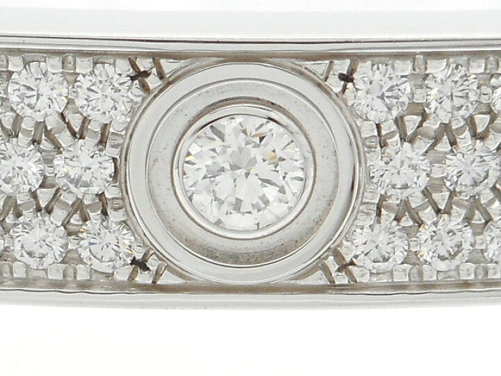 Cartier Diamond Full 18KT White Gold Love Bracelet Size 20 w/ Cert