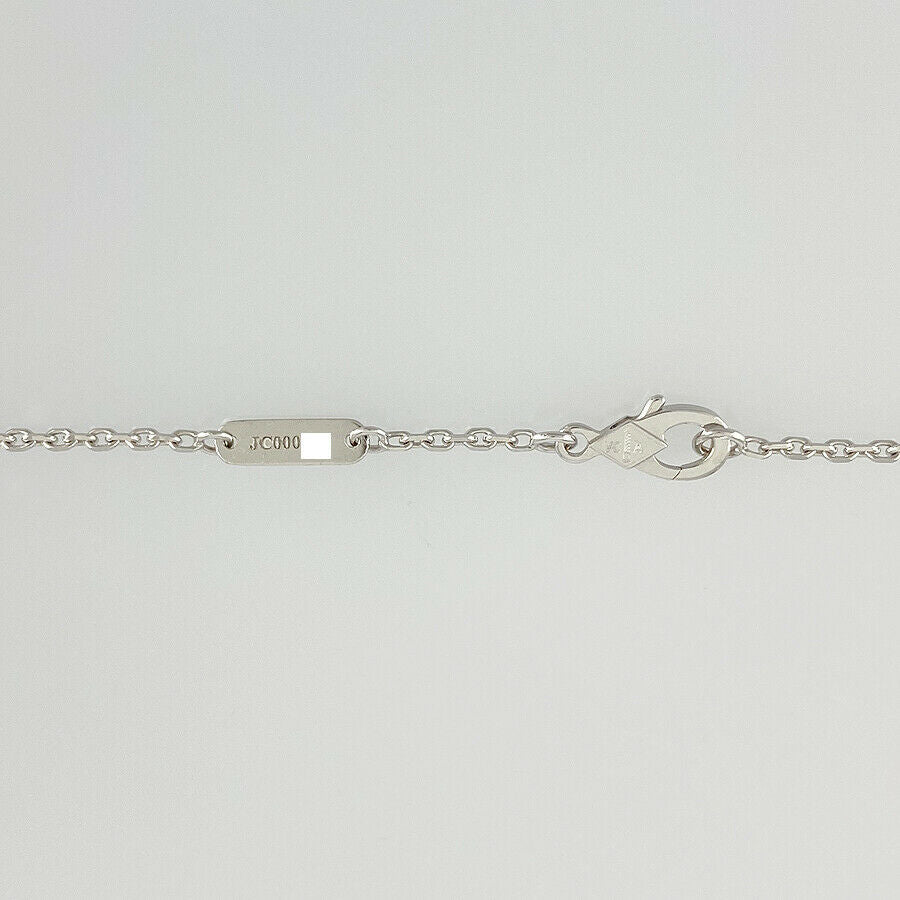 Van Cleef & Arpels Diamond Two Butterfly 18KT White Gold Papillon Necklace
