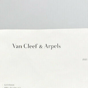 Van Cleef & Arpels Full Diamond 18KT Gold Ring