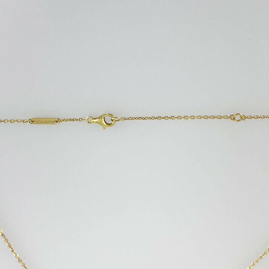 Van Cleef & Arpels Vintage Alhambra Mother of Pearl 18KT Gold Necklace