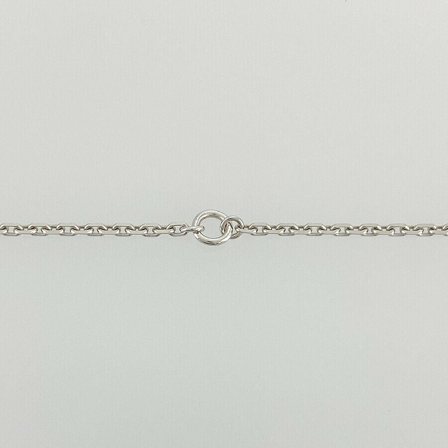 Van Cleef & Arpels Vintage alhambra K18WG (750) Chalcedony Necklace