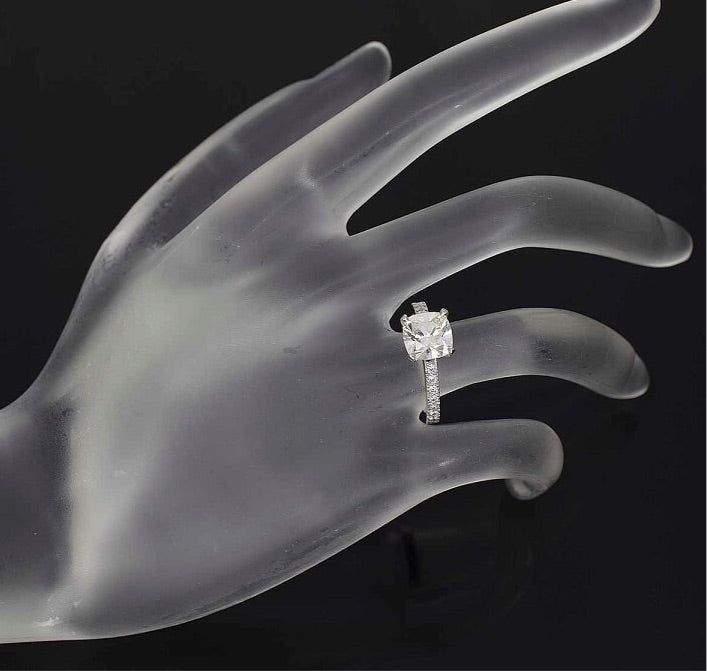 Tiffany & Co. NOVO 1.58 ct VS1/ I Brilliant PT950 Engagement Wedding Ring
