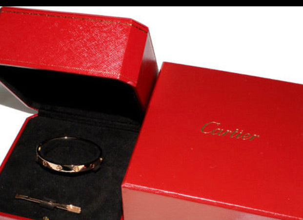 Cartier 18KT Rose Gold Love Bracelet Size 16