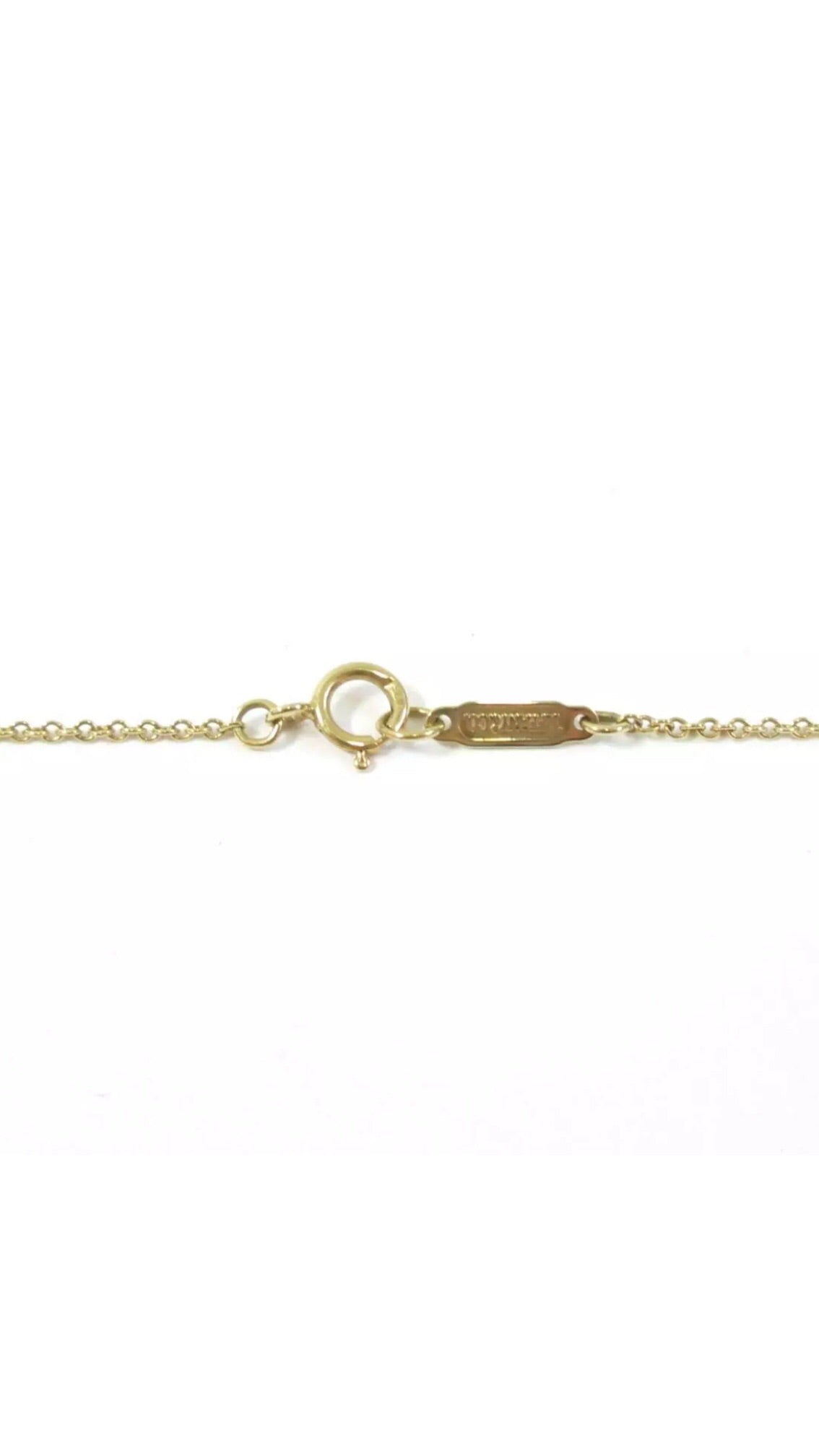 Tiffany & Co. Pave Diamond Heart Necklace
