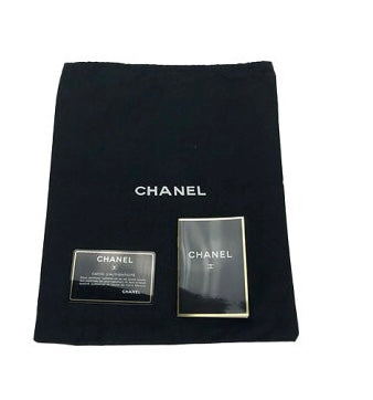 Vintage CHANEL Black Lambskin Gold Hardware Medium Double Flap Bag