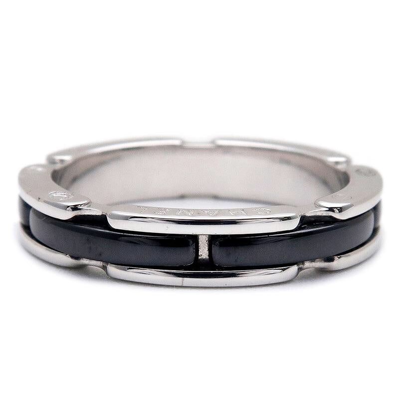 CHANEL Ultra 18KT Gold & Black Ceramic Ring