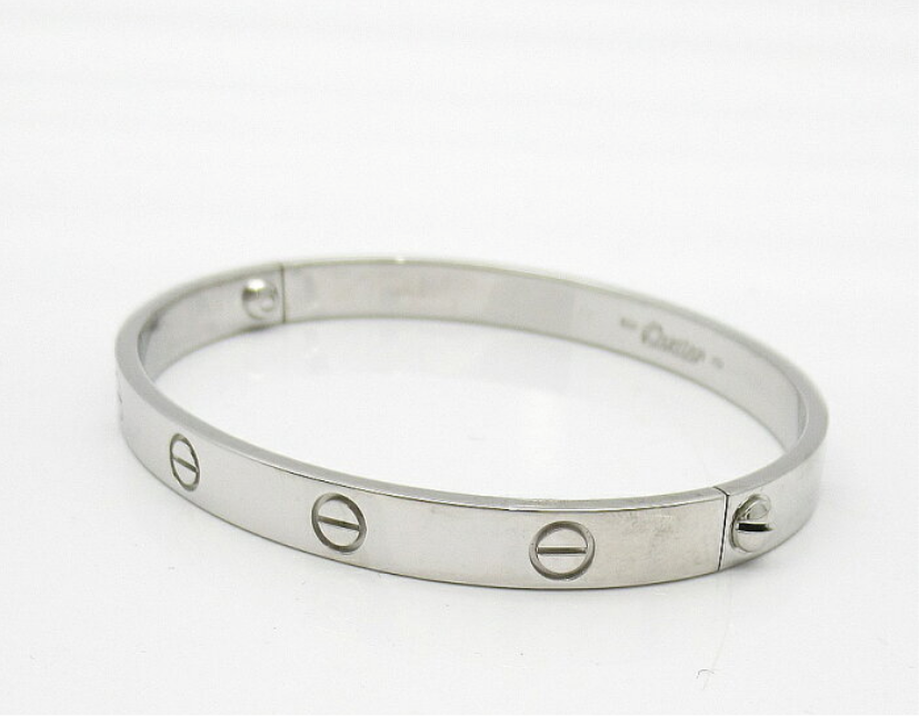 Cartier Love Bracelet 18KT White Gold #19