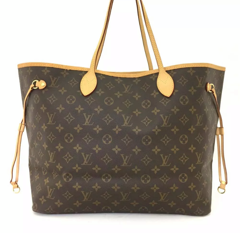 Louis Vuitton Neverfull GM Tote Monogram Canvas Handbag