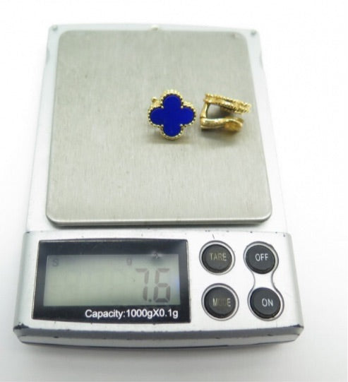 Van Cleef & Arpels Lapis Lazuli 18Kt Yellow Gold Earrings