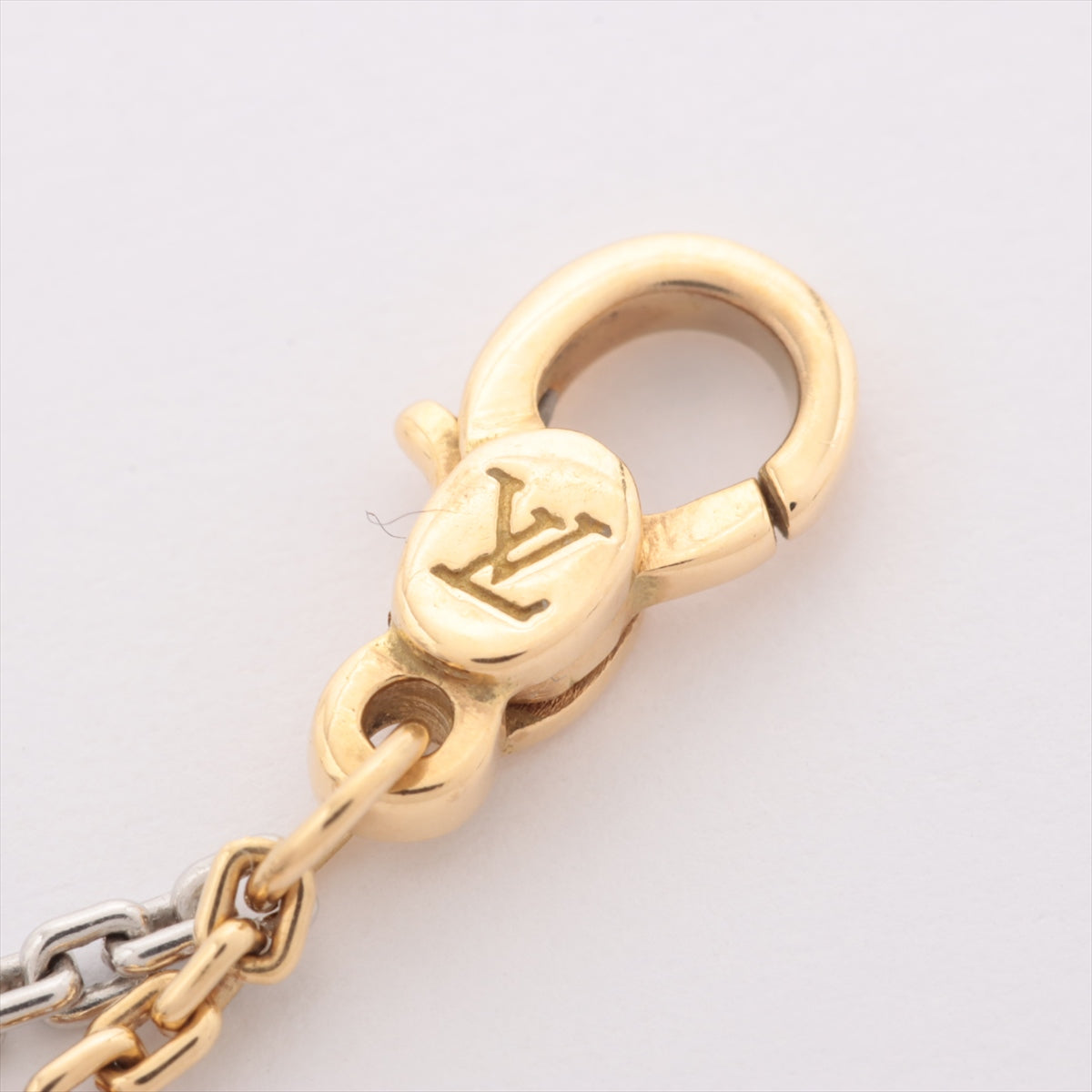 Louis Vuitton Double Hearts 18KT Gold Pendant/ Necklace