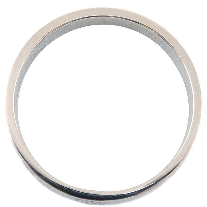 Cartier Mini Wedding Love Ring 18KT White Gold #53/ US 6 1/4