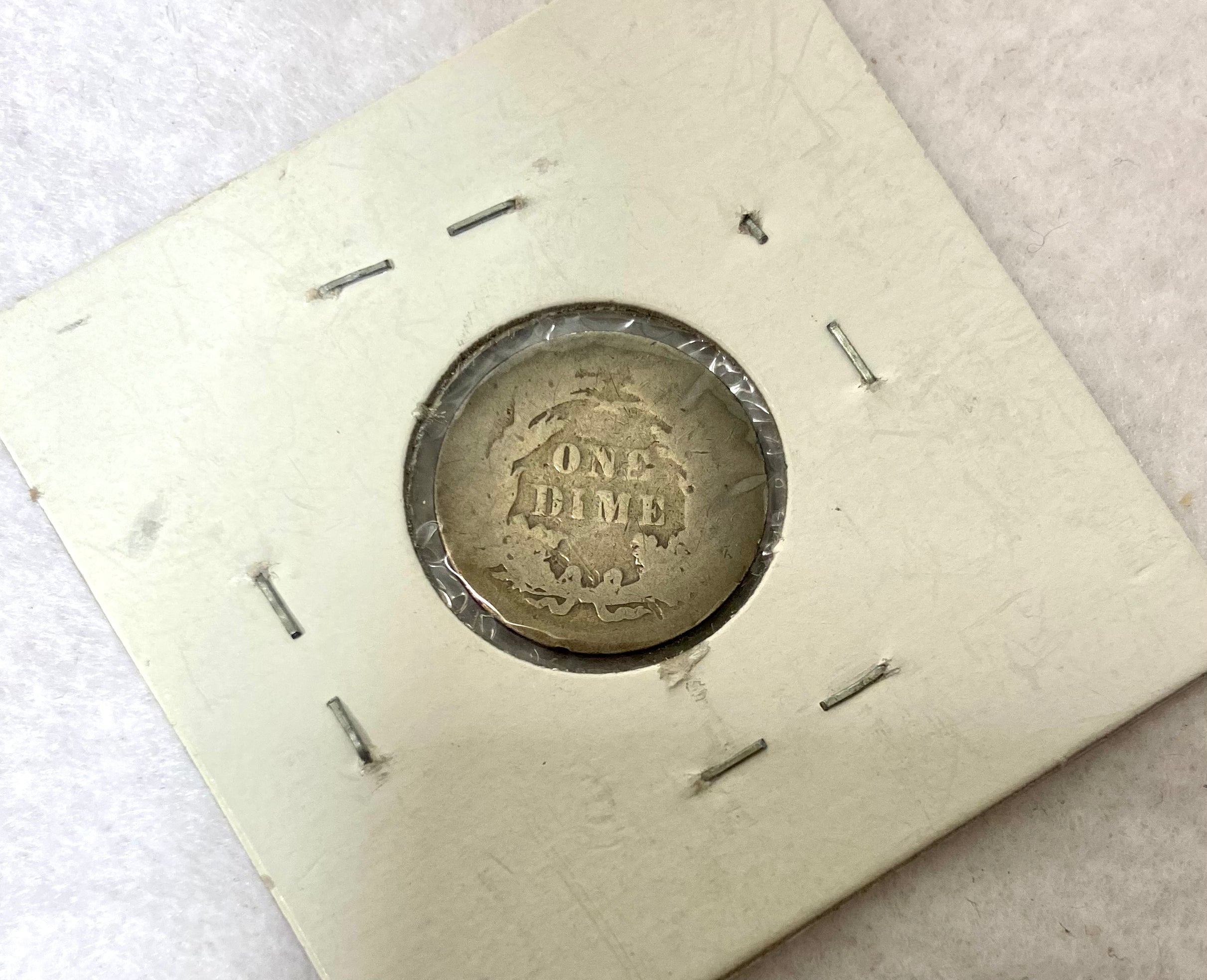Rare 1884 Silver Seated Liberty Dime Philadelphia Mint Misc