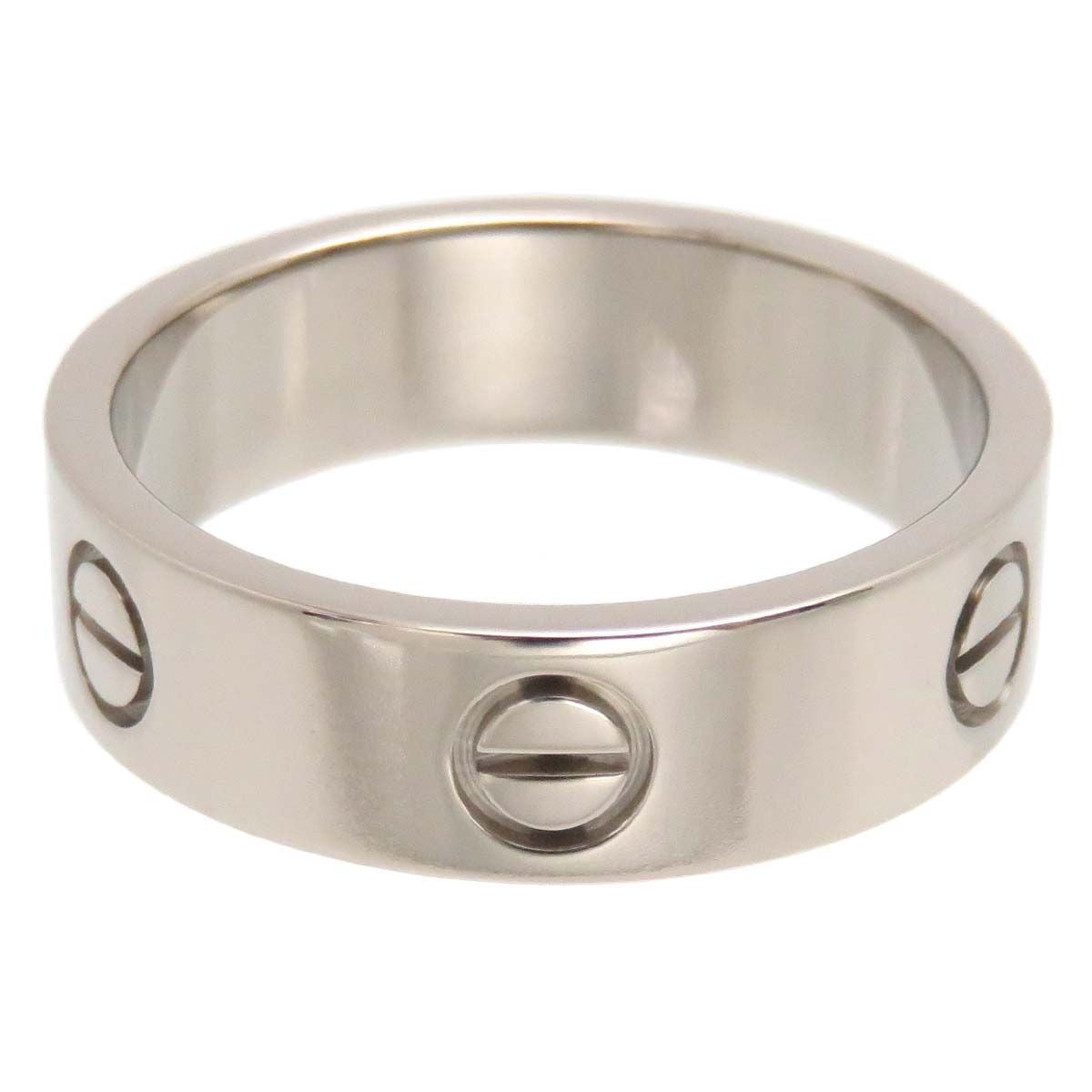 Cartier Love Ring 18KT White Gold #60/ US 9