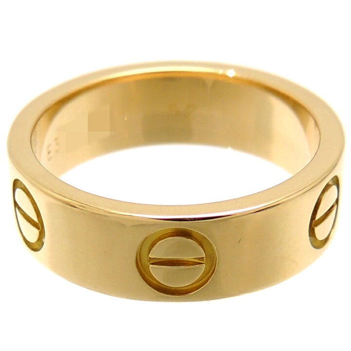 Cartier 18Kt Yellow Gold Love Ring Size 53