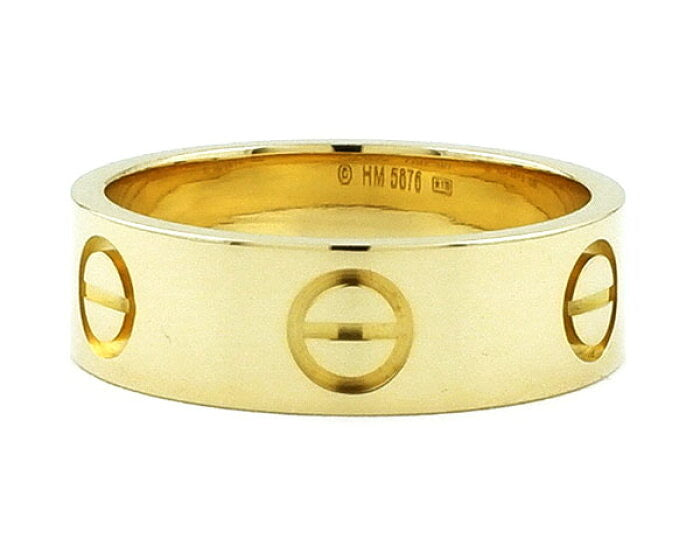 Cartier Love Ring 18KT Yellow Gold #50/ US5