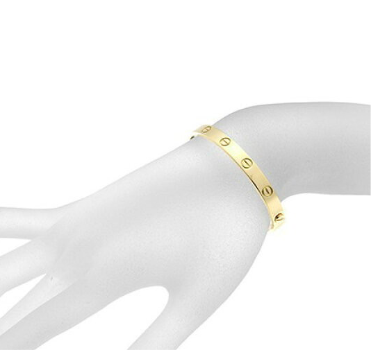 Cartier 18KT Yellow Gold Love Bracelet Size #16