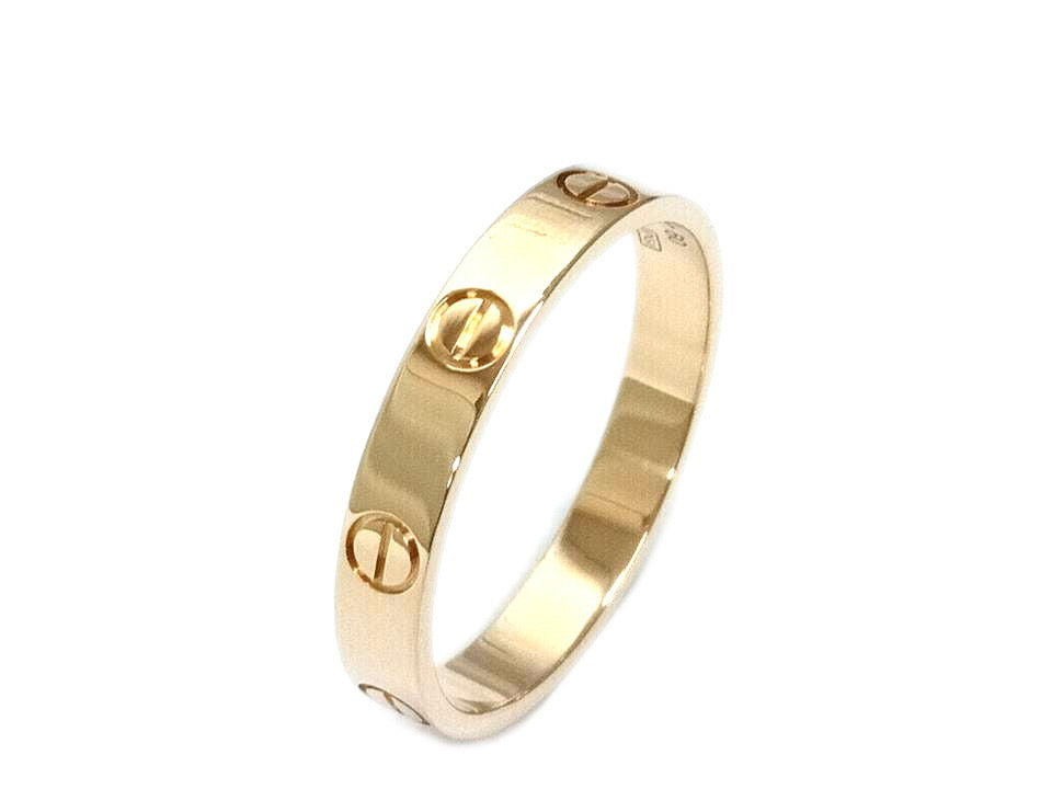 Cartier Mini/ Wedding Love Ring 18KT Yellow Gold #60