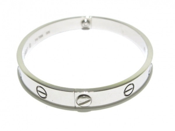 Cartier 18KT White Gold Love Bracelet #17