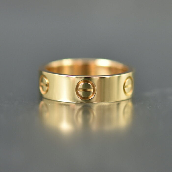 Cartier Rose Gold Love Ring #53 US 6