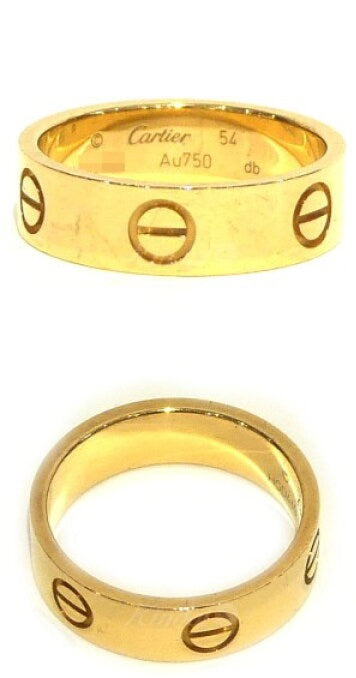 Cartier 18KT Yellow Gold Love Ring Size 54