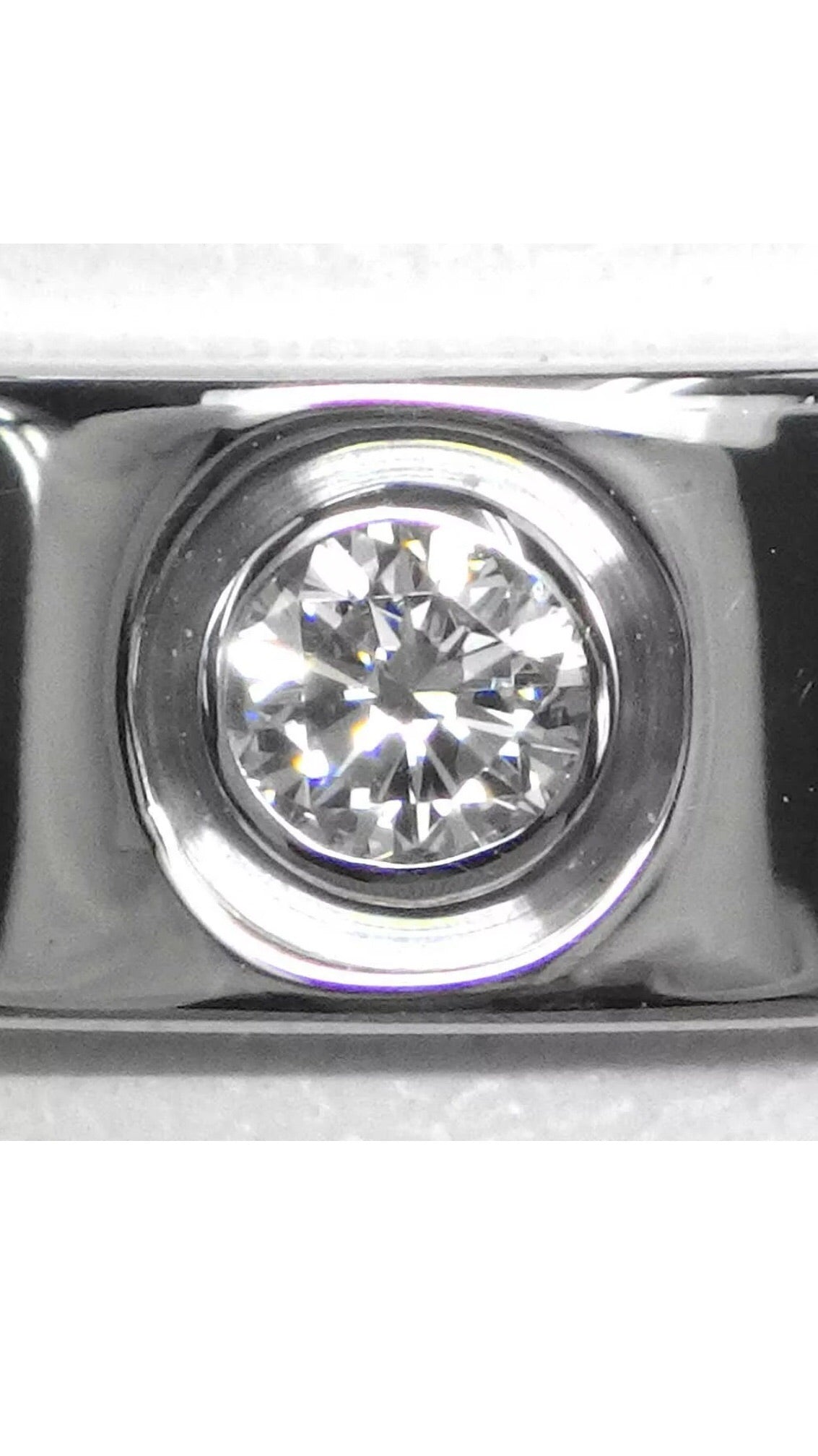 Cartier Full 6 Diamond Love Ring Sz 5.25