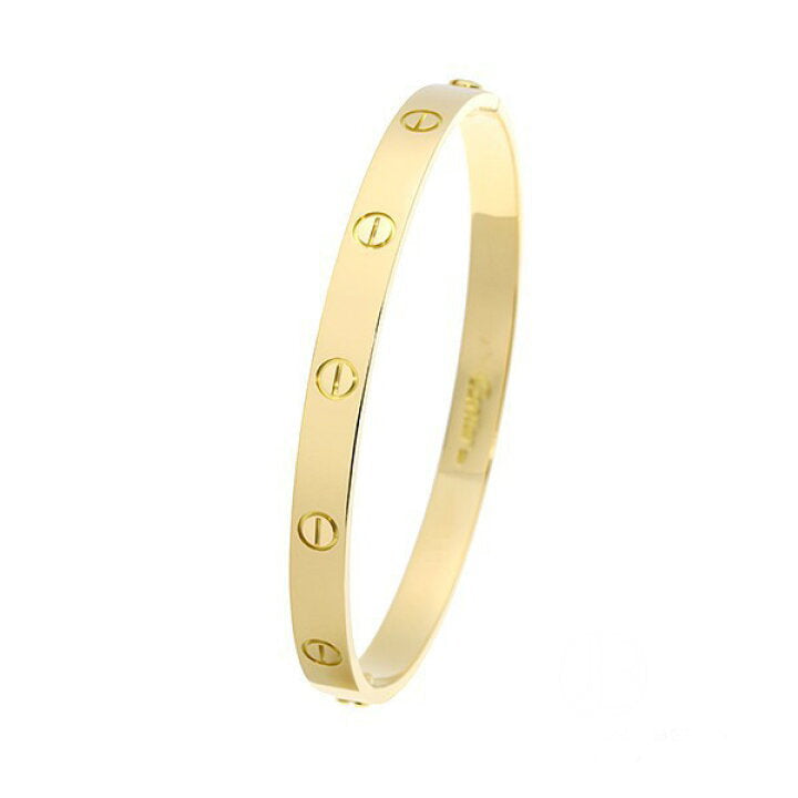 Cartier 18KT Yellow Gold Love Bracelet Size #19